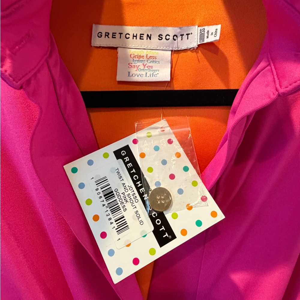 Gretchen Scott Twist and Shout Dress NWT - Picture 2 of 5